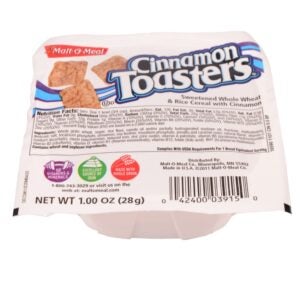 CEREAL CINNAMON TOASTERS BOWL 96CT | Packaged