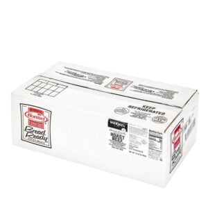 Beef Roast, Chunk & Formed | Corrugated Box