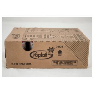 Blueberry Fat Free Yogurt | Corrugated Box