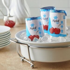Nonfat Cherry Yogurt | Styled