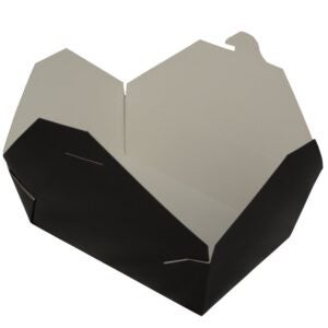 3 7.75 x 5.5 x 2.5 Inch Paper Take-Out Boxes | Raw Item