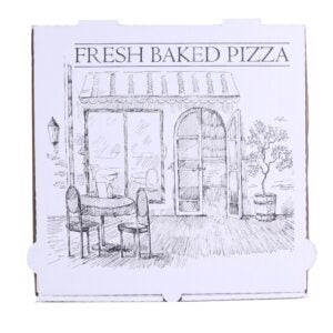 14″ Pizza Boxes | Raw Item