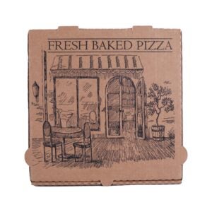 Kraft Pizza Boxes, 12″ | Raw Item
