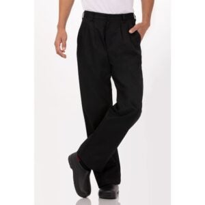 Mens Basic Chef Pants / BLACK (BLK) / | Styled