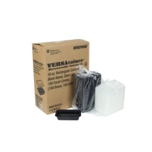 CONT MICRO RECTANG 16 oz. BLACK COMBO | Styled