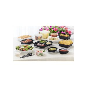 CONT MICRO RECTANG 16 oz. BLACK COMBO | Styled