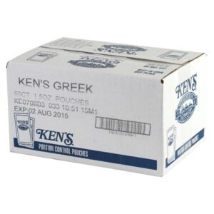 DRESSING SALAD GREEK 1.5 OZ KEN’S PAC | Corrugated Box