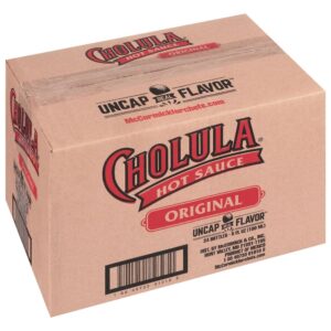 SAUCE HOT CHOLULA ORIG 24-5FLZ | Corrugated Box
