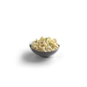 Macaroni & Cheese Entree, with White Cheddar Cheese | Styled