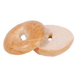 Plain Petite Bagels | Raw Item