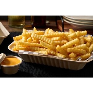 1/2″ Crinkle Cut Fries | Styled