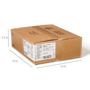 Ground Beef Patties | Corrugated Box