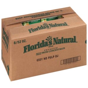 FL NAT JUICE ORNG 100% NO PULP 52FLZ | Corrugated Box
