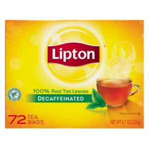 Decaffeinated Hot Tea | Packaged