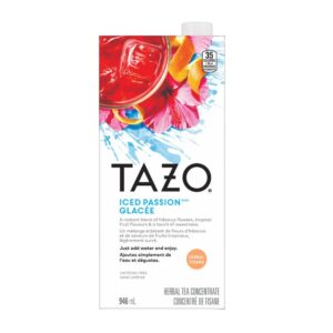 TAZO TEA PASSION CONC 32FLZ | Packaged