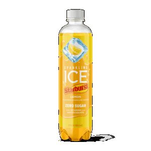 Starburst Lemon Sparkling Water | Packaged