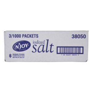 N’joy Salt Pkts 0.1 Gram; 1000ct | Corrugated Box
