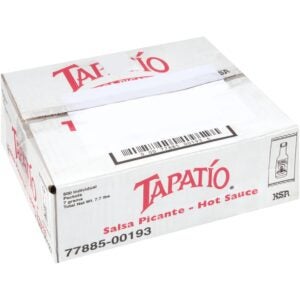 Tapatio Salsa Picante PC 7 Gram 500CT | Corrugated Box