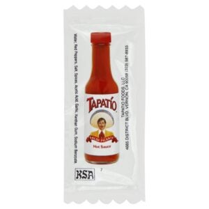 Tapatio Salsa Picante PC 7 Gram 500CT | Packaged