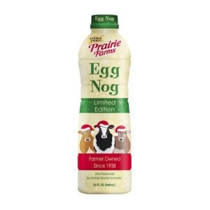 EGG NOG 32oz Prairie Farms | Packaged