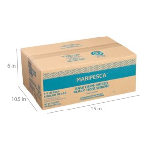 Peeled & Deveined Black Tiger Shrimp | Corrugated Box