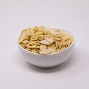 Sliced and Blanched Almonds | Styled