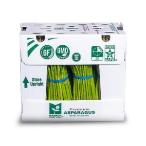 Pencil Asparagus | Corrugated Box