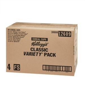 Assorted Family Cup Cereal | Corrugated Box