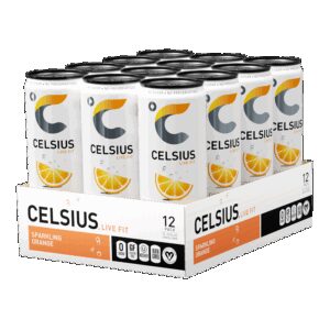 Orange Sparkling Water | Packaged