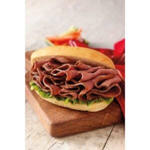 BEEF RST CKD TOP RND SPLT 2-8.5#AVG | Styled