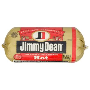 SAUSAGE ROLL PTY PORK 12-16Z JIMMY | Packaged