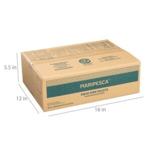Swai Fish Fillets, 2-3 oz. | Corrugated Box