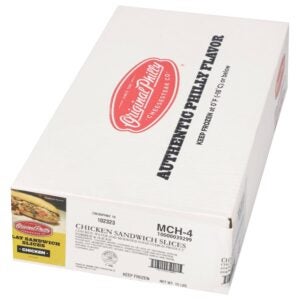 Sliced Philly Chix Steak 10# | Corrugated Box