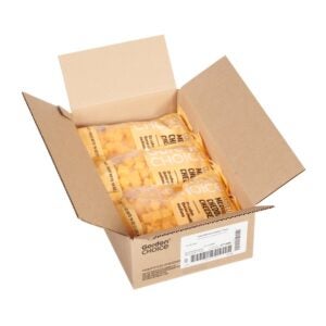 Medium Cheddar Cheese Cubes | Packaged