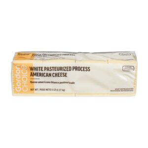 GCHC CHEESE AMER WHT 160CT SLCD 5# | Packaged
