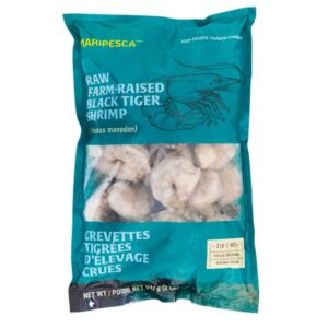 Farm-Raised Black Tiger Shrimp | Packaged