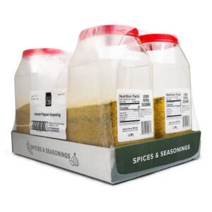 SpiceCo Lemon Pepper Seasoning 7lb | Corrugated Box