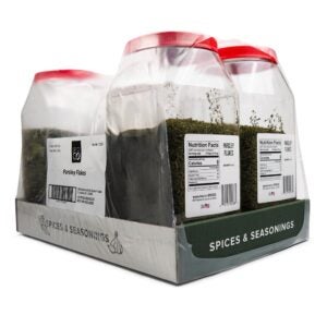 SpiceCo Parsley Flakes 12oz | Corrugated Box