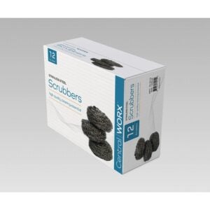 Stainless Steel Scrubbers | Packaged