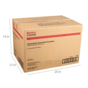 Homestyle Seasoned Croutons | Corrugated Box