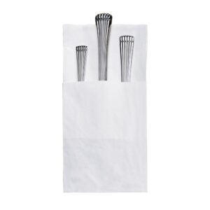 NAPKIN, DIN WHITE 17X17 2 PLY | Styled