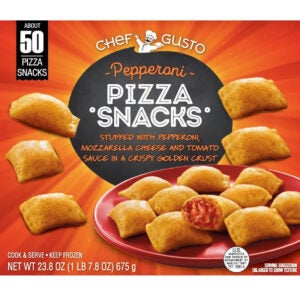 Pepperoni Pizza Snacks | Packaged