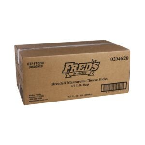 Breaded Mozzarella Stick Appetizers | Corrugated Box