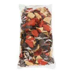Snack Tortilla Chip Tri Color | Packaged