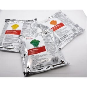 Assorted Citrus Flavors Gelatin Mix | Packaged