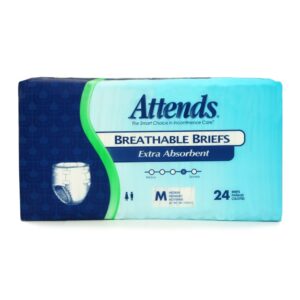 Brief Med 10 Breathable 4-24 Attnd | Packaged