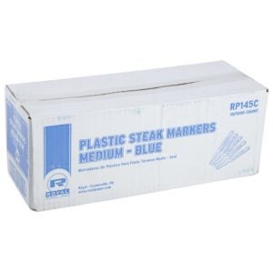 Medium Steak Markers | Corrugated Box