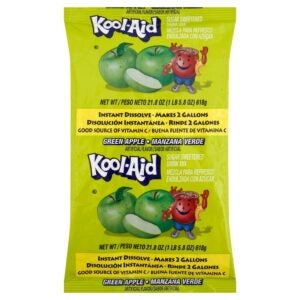 2 Gal Koolaid Mix Green Apple | Packaged