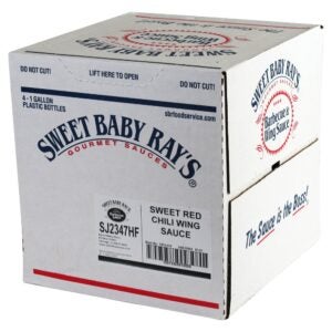 4-1GAL SAUCE SB RAY CHILI – 2347P | Corrugated Box
