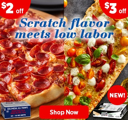 Scratch flavor meets low labor